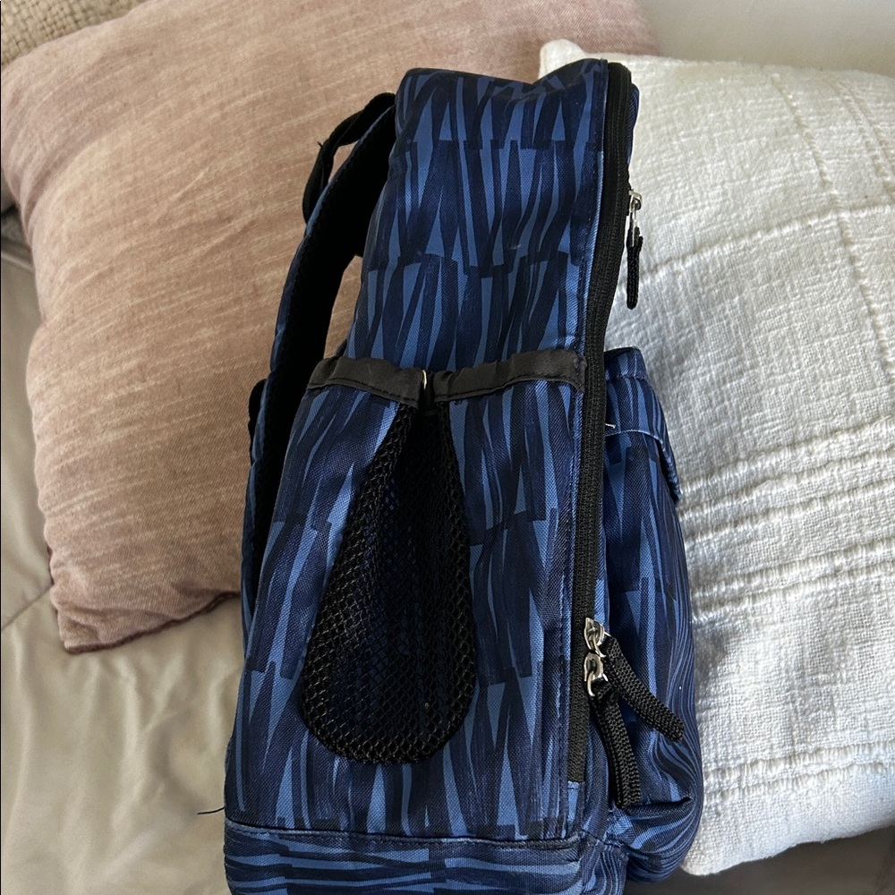 Skip Hop Navy Patterned Backpack - Picture 5 of 7